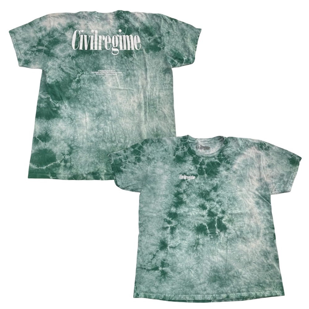 Civilregime Size XL Green Tee (Retail $40)